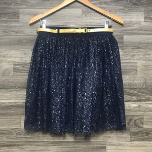 Dreampop by Cynthia R. Blue Skirt